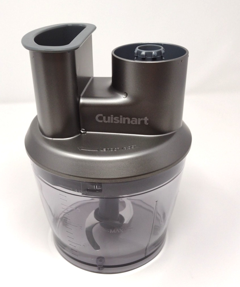 Cuisinart Handheld Stick Blender Replacement HB6092 4 Cup Bowl, Lid and Blade .