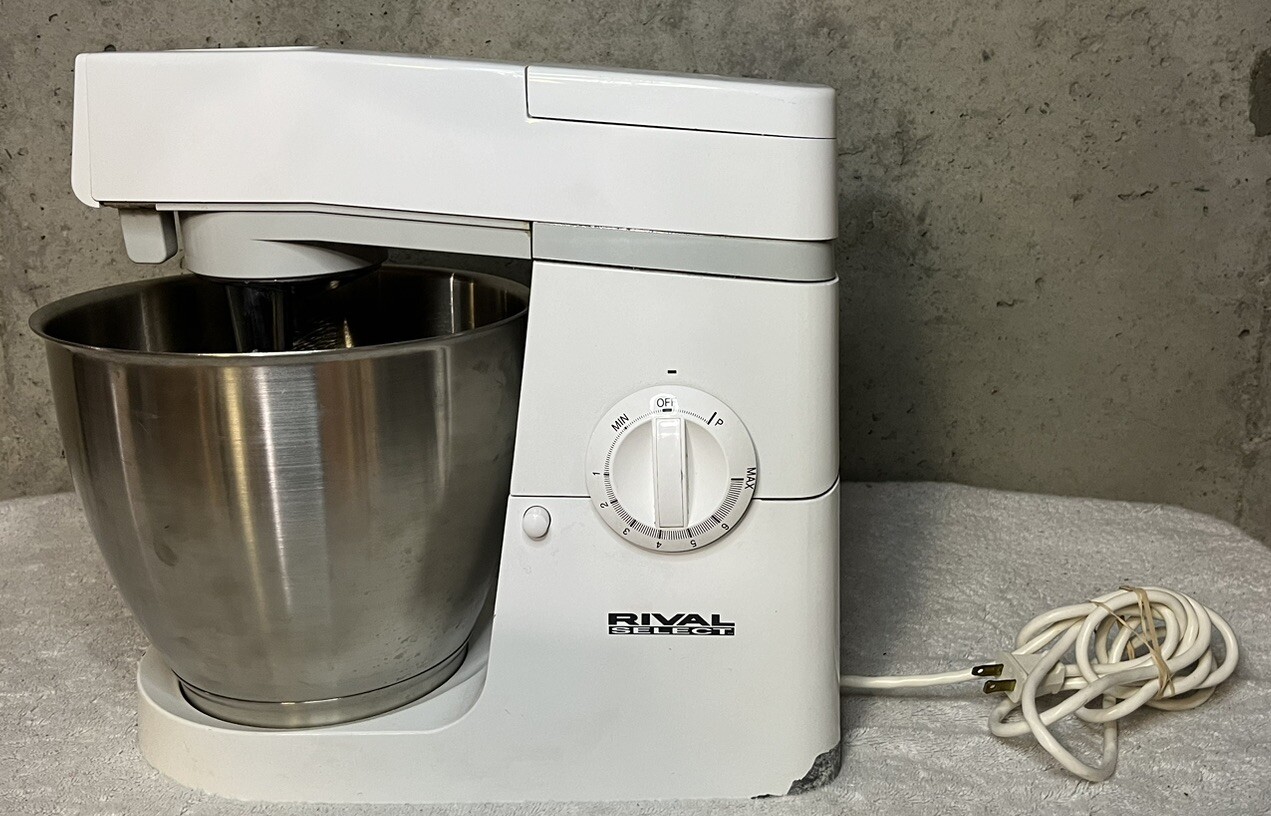 Rival Chef Excel Food Processor / Mixer with Bowl & Flat Beater – Tested Working