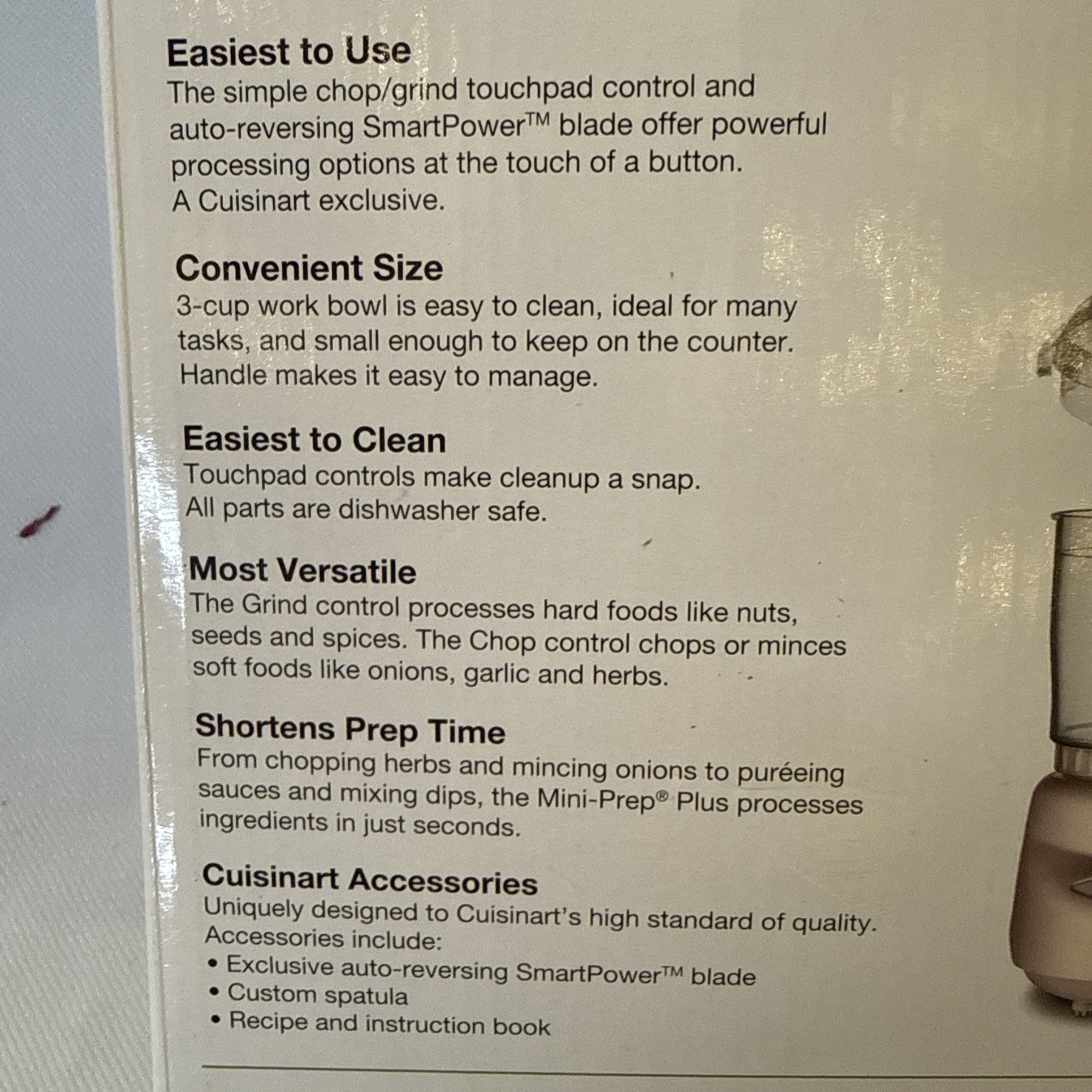Cuisinart Mini Prep Plus Premier Food Processor Chopper Grinder Rose Gold Pink