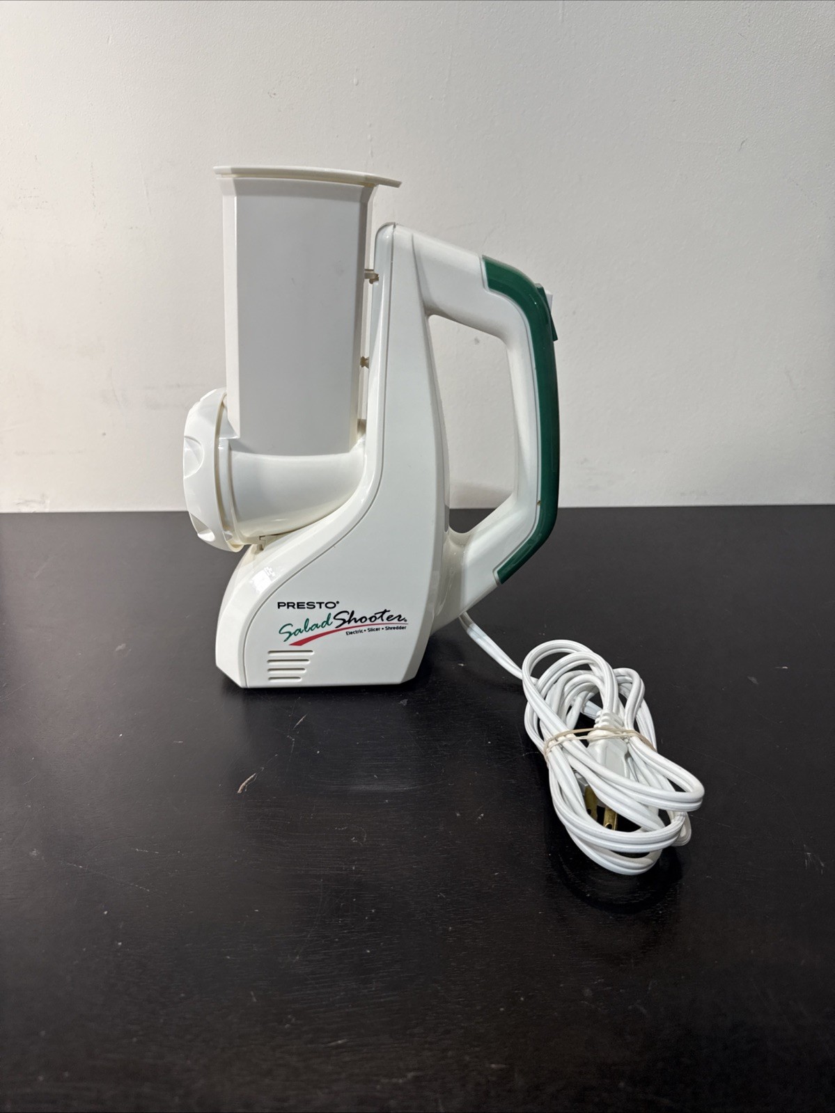 Vintage Presto Salad Shooter Electric Slicer Shredder Model 0291004 Tested Works
