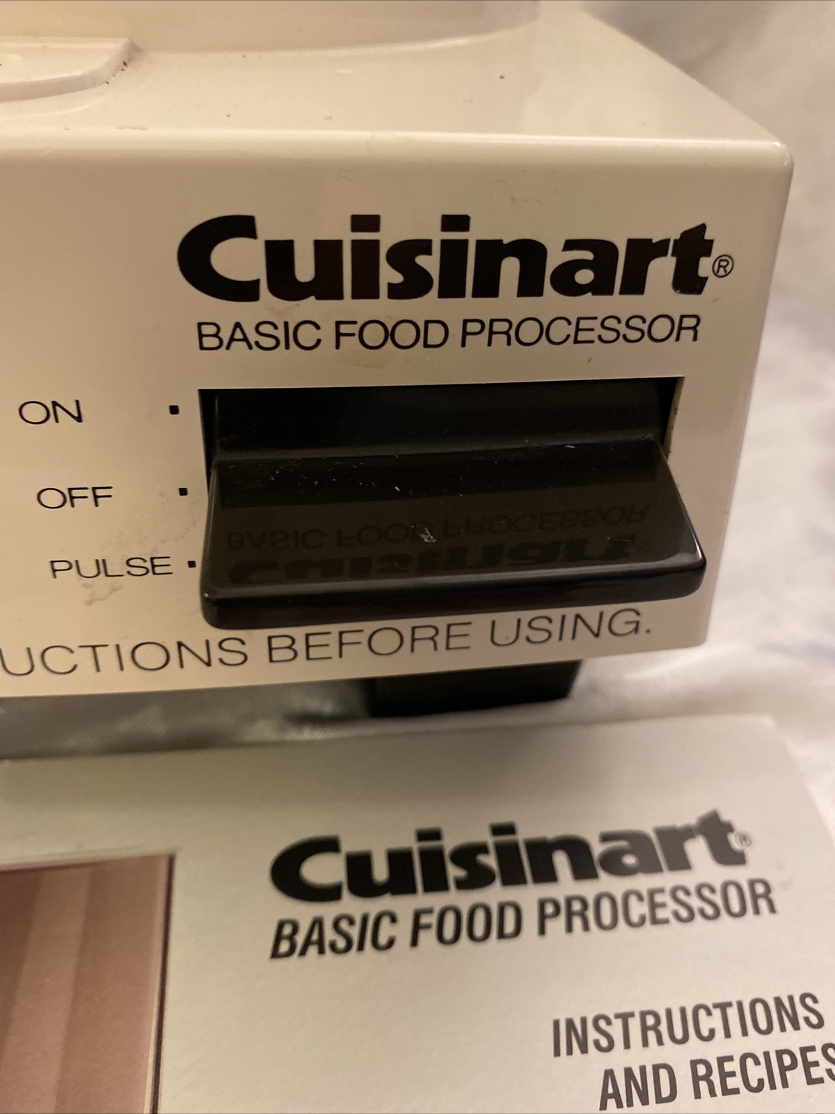 Cuisinart Basic Food Processor Replacement Motor Base Tested & Working