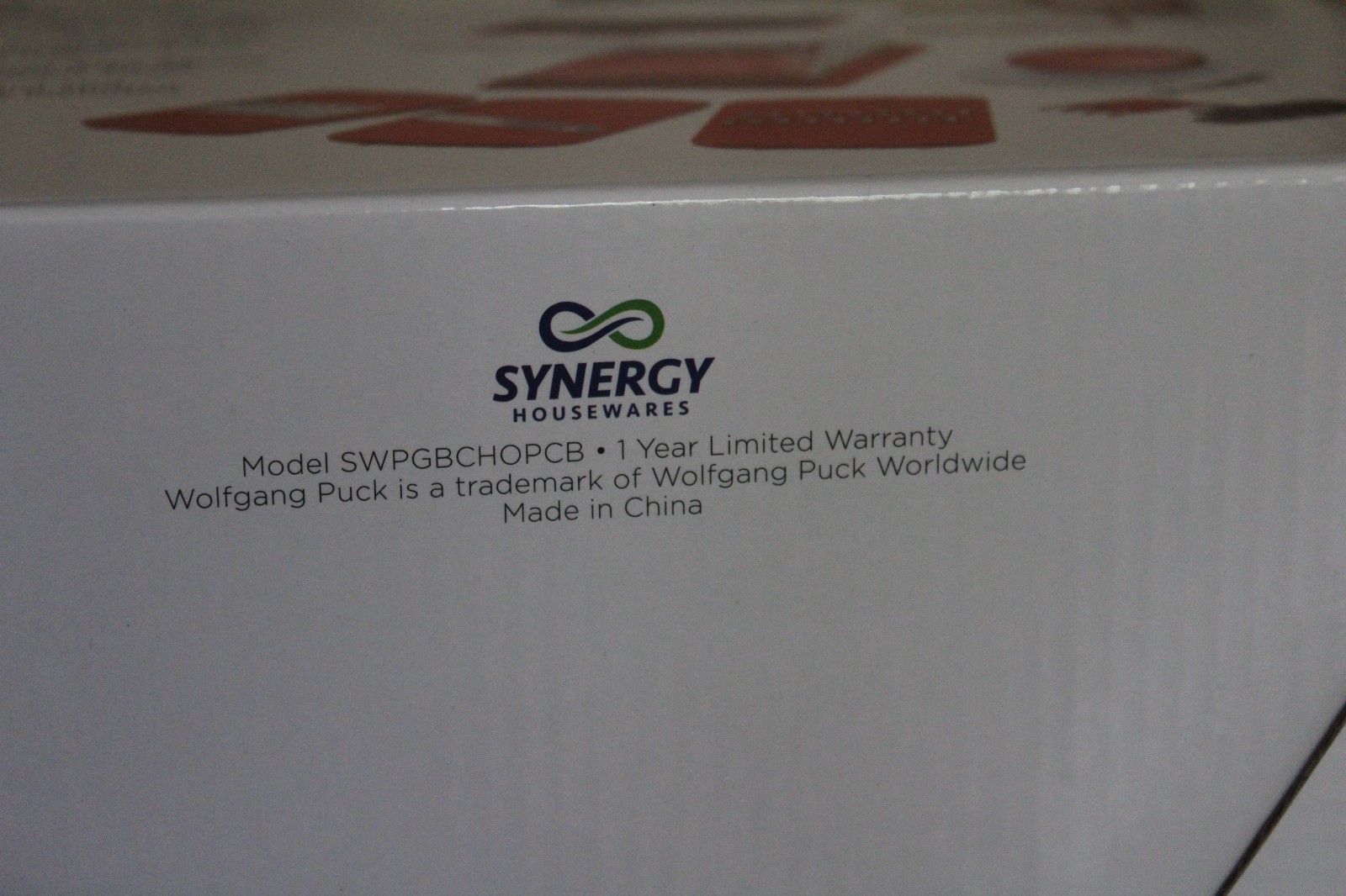Wolfgang Puck Chop & Slice PRO model #SWPGBCHOPCB New Open Box