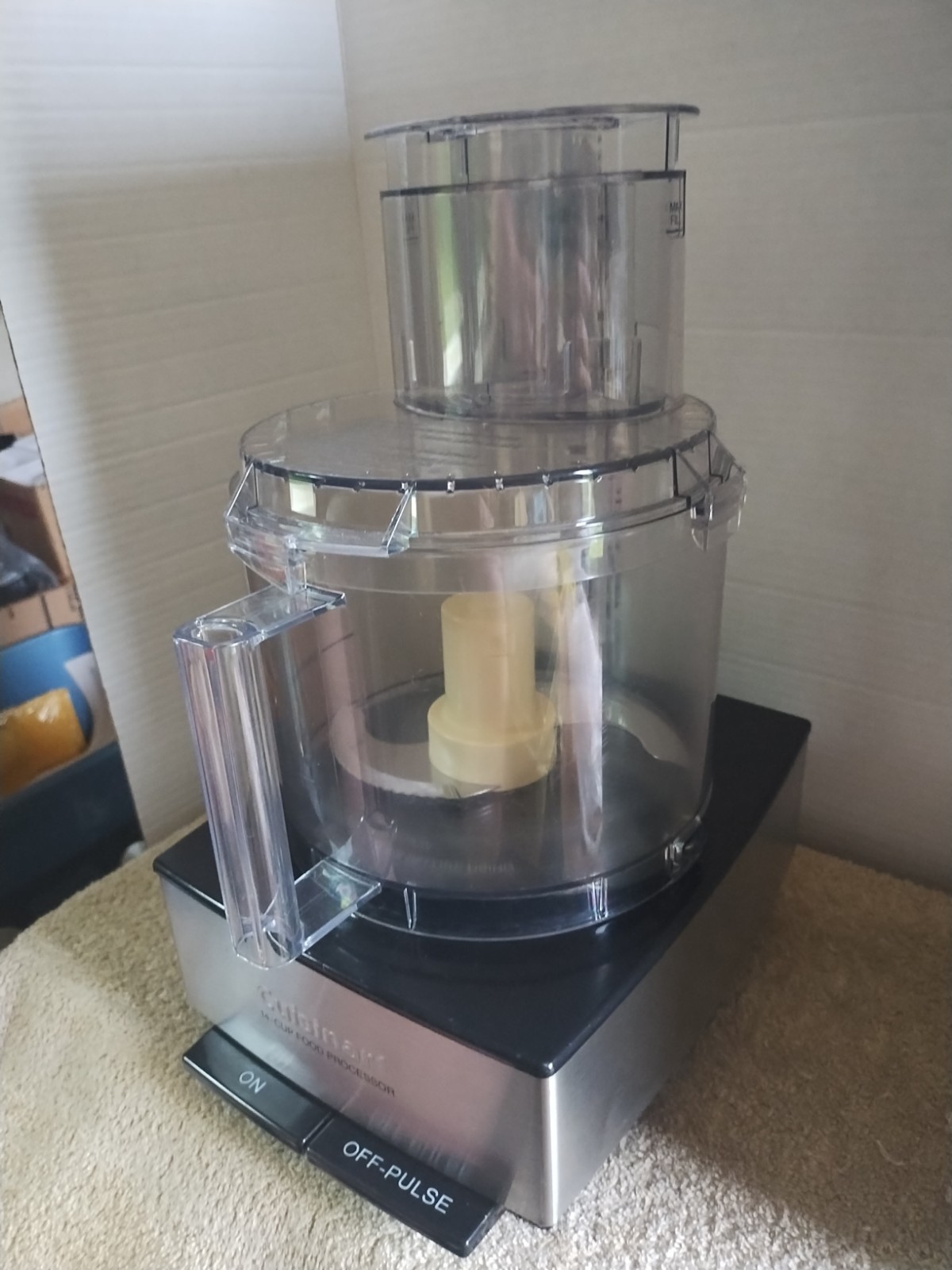 Cuisinart 14-Cup Food Processor Brushed Stainless Black DFP-14BCN Type 33