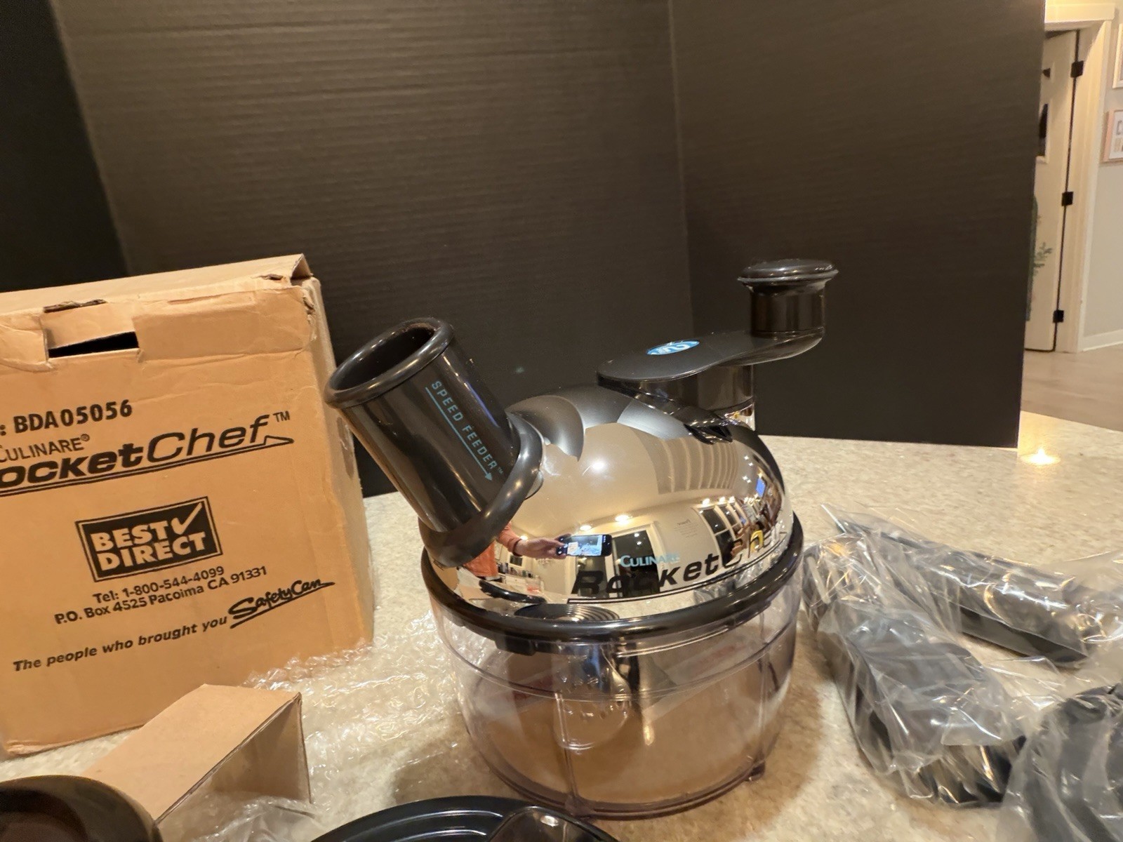 New Culinare Rocket Chef Food Processor Set BDA 05056