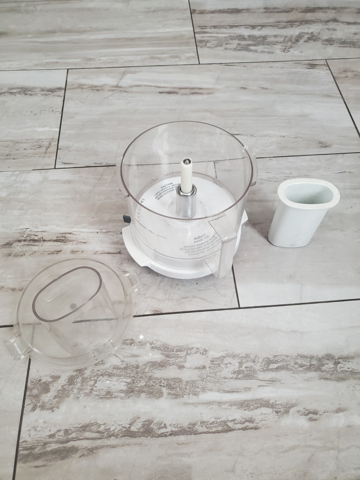 Built-in NuTone Food Center Food Processor Model 256N