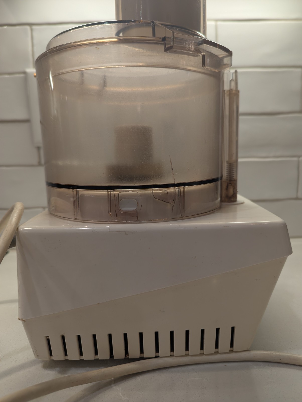 Vintage Cuisinart Food Processor Robot Coupe CFP-9 White Tested