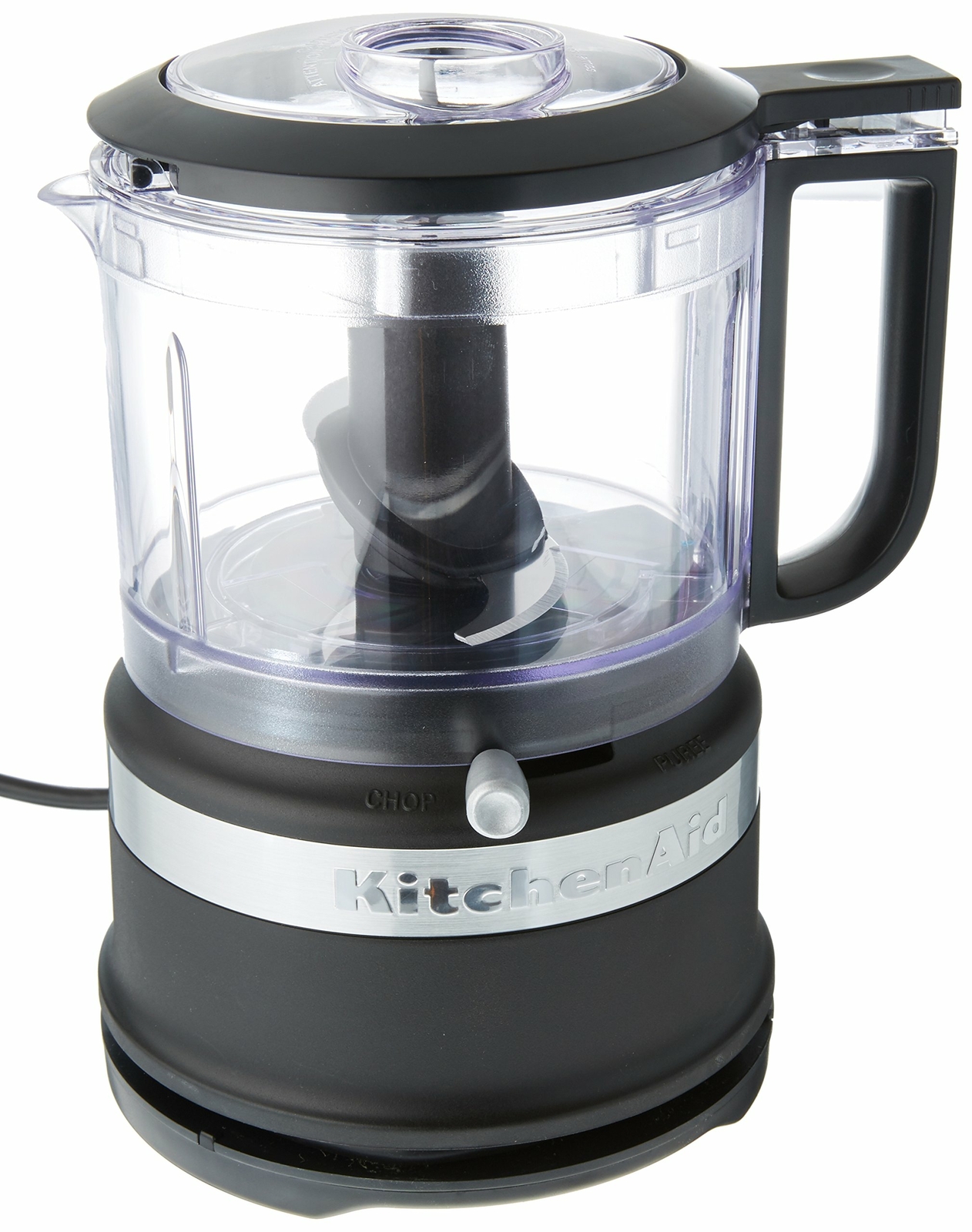 KitchenAid KFC3516BM 3.5-Cup Food Chopper, medium, Matte Black