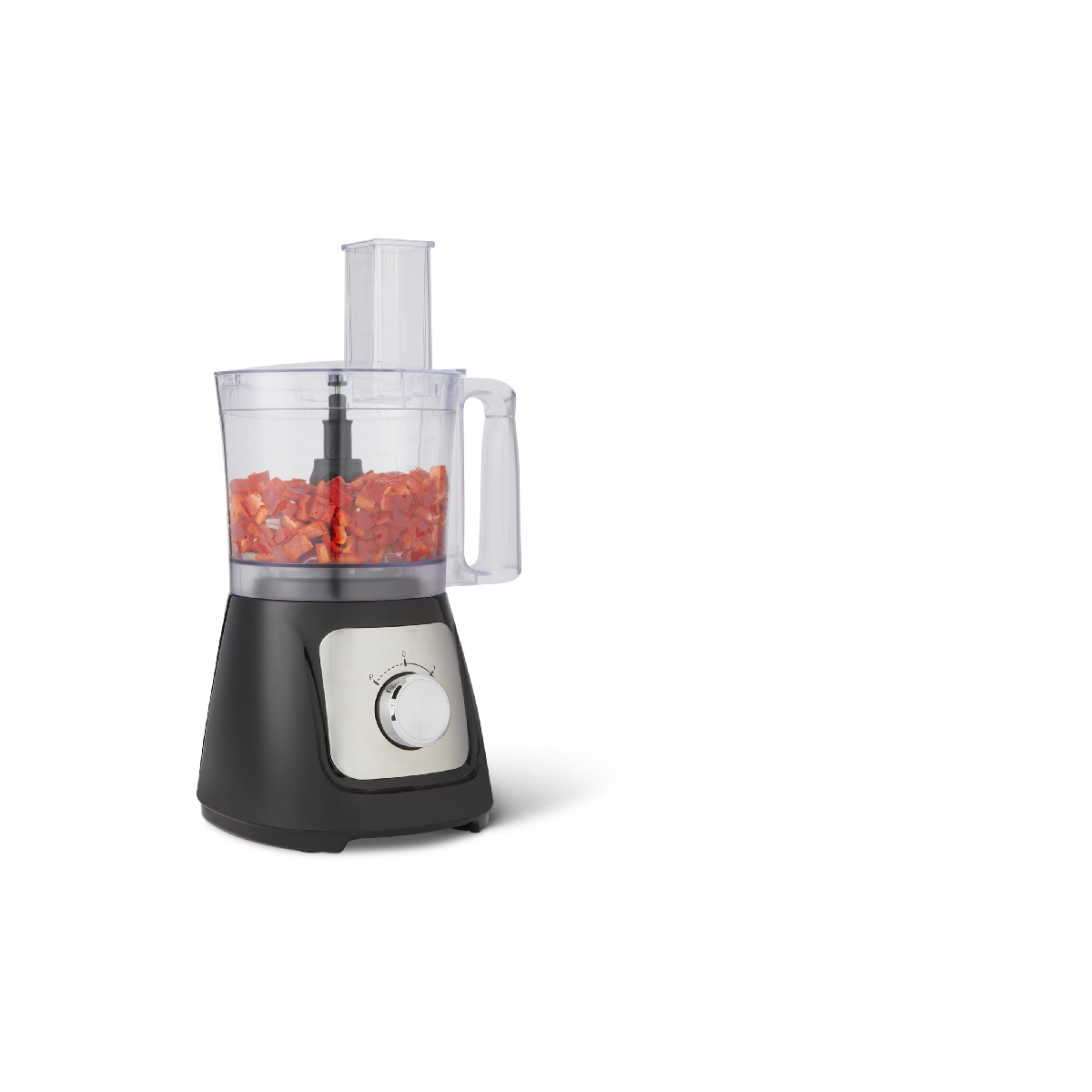 Retailer Basics Food Processor And Vegetable Chopper 10 Cup Bowl 2-Speed 500 Wat