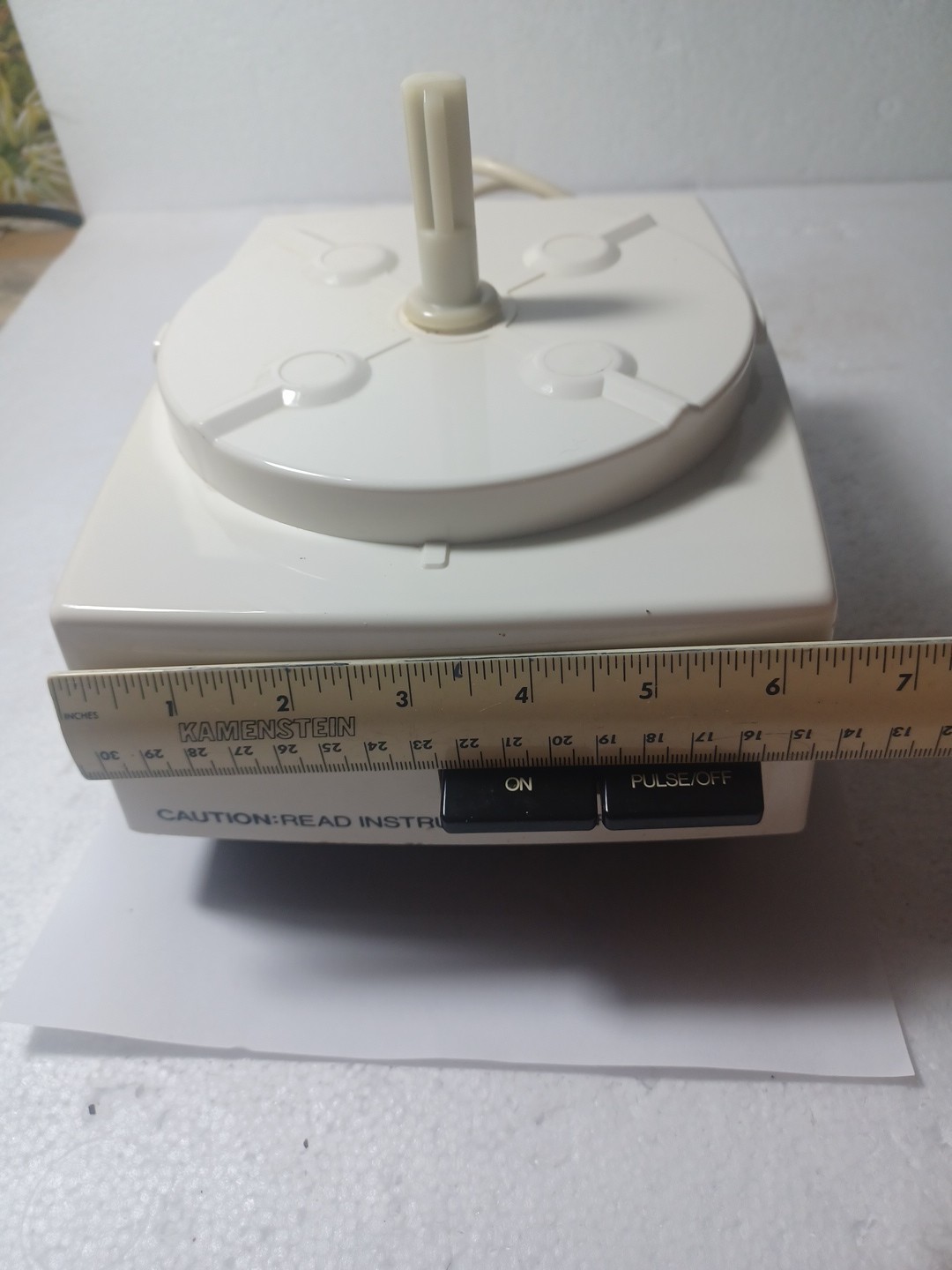 Cuisinart DLC-8 Food Processor Base Unit Motor Only Tested Works Great Cond ✔️
