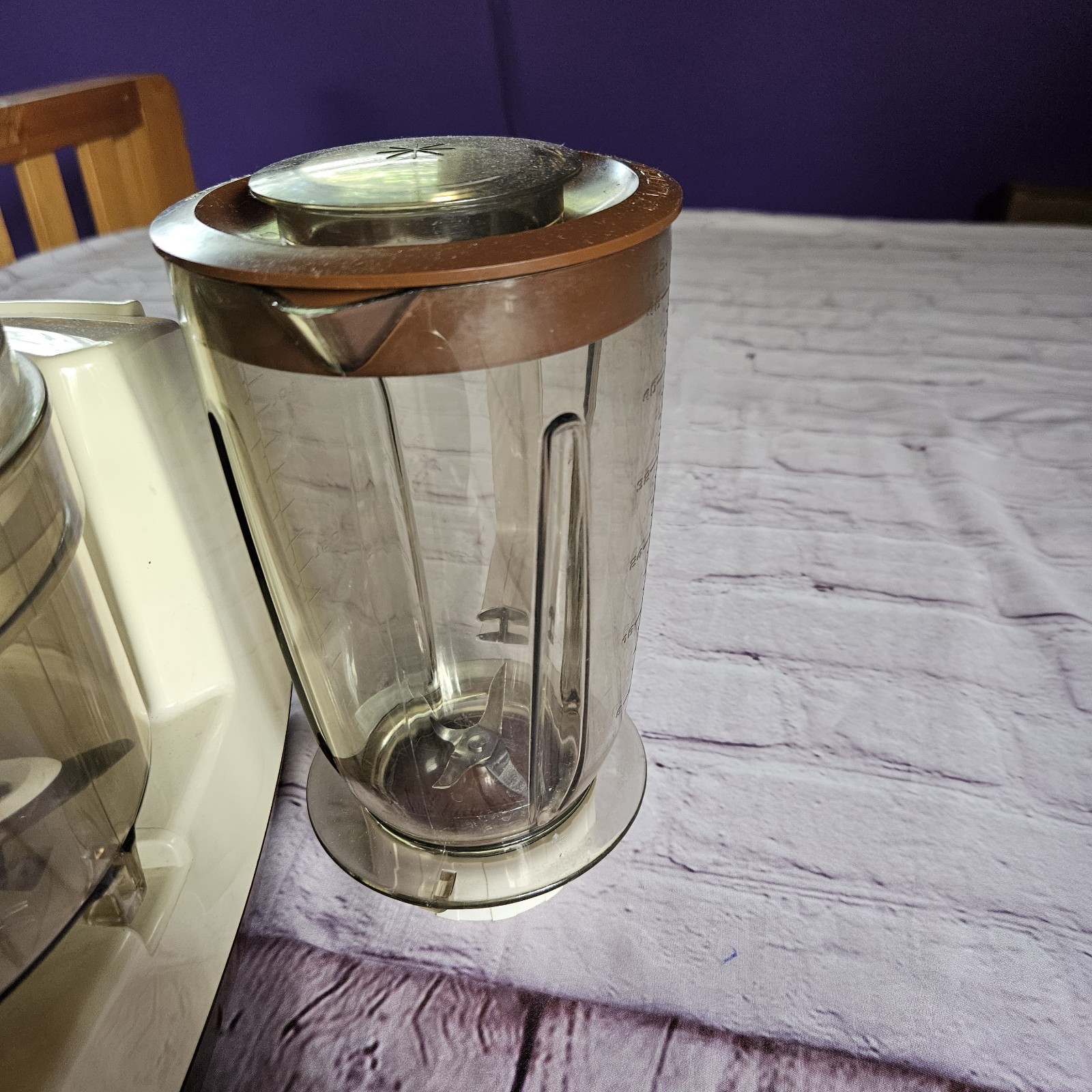 Vintage General Electric Food Processor and Blender with Attachments 1970’s