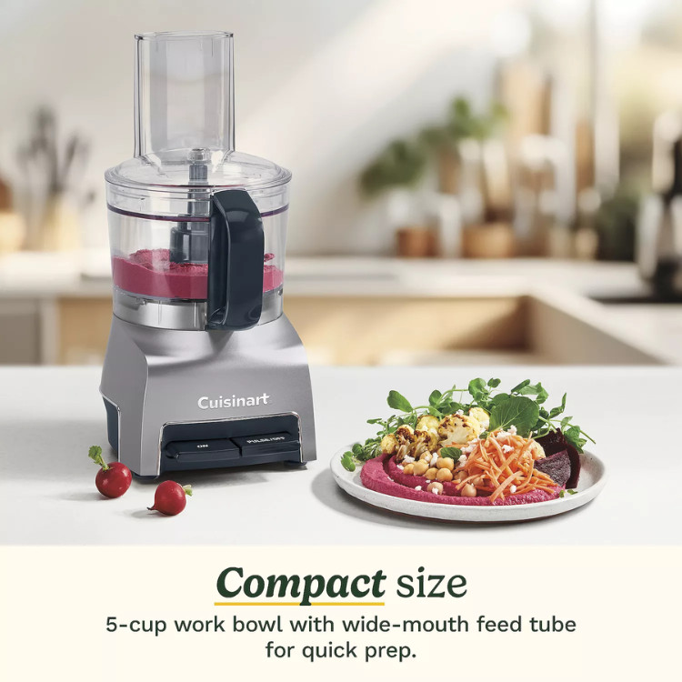 Cuisinart 5 Cup Food Processor Chopper Shredder Reversible Blade