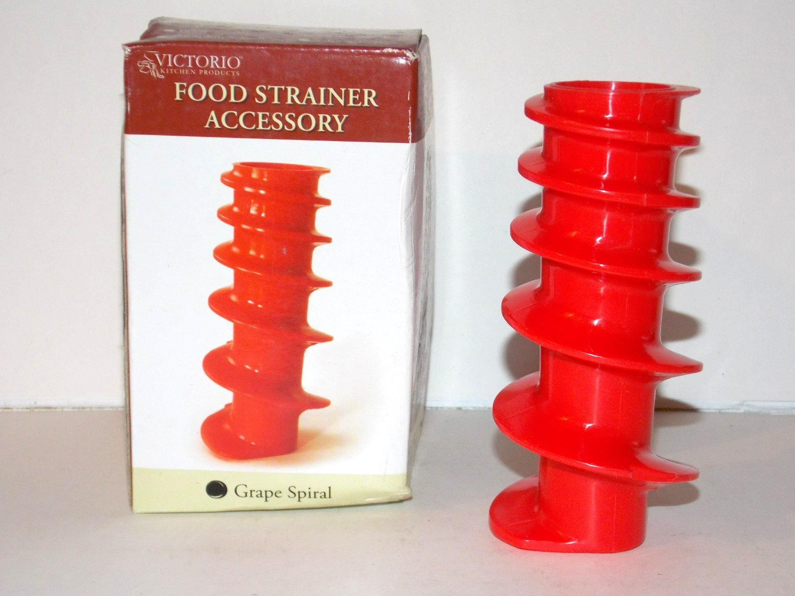 NEW Genuine VKP Brands VKP250-4 Food Strainer Grape Spiral Auger Part OEM NIB