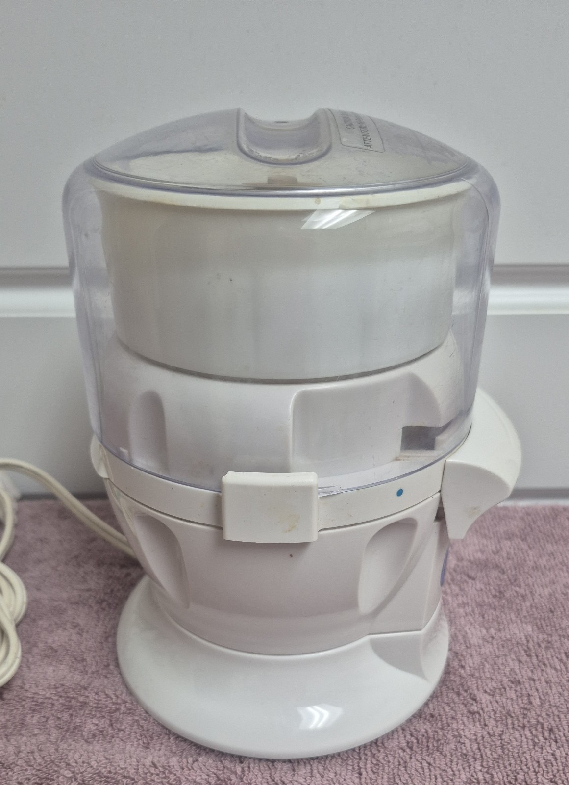 Ultimate Chopper CH-1 White Food Processor 750 Watts Max Power