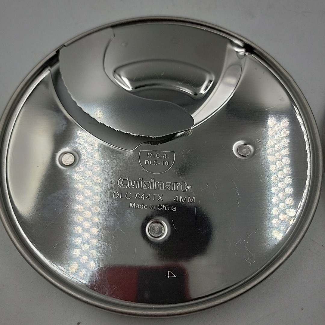 Cuisinart Food Processor DLC-2009 Replacement Slicers Metal Disc Blades 13 & 10