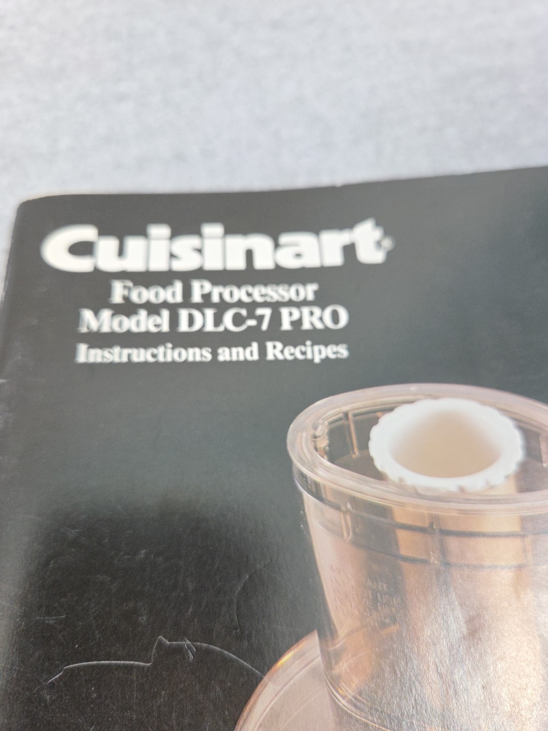Cuisinart Food Processor Replacement Pusher Part ONLY Model DLC-7 Pro