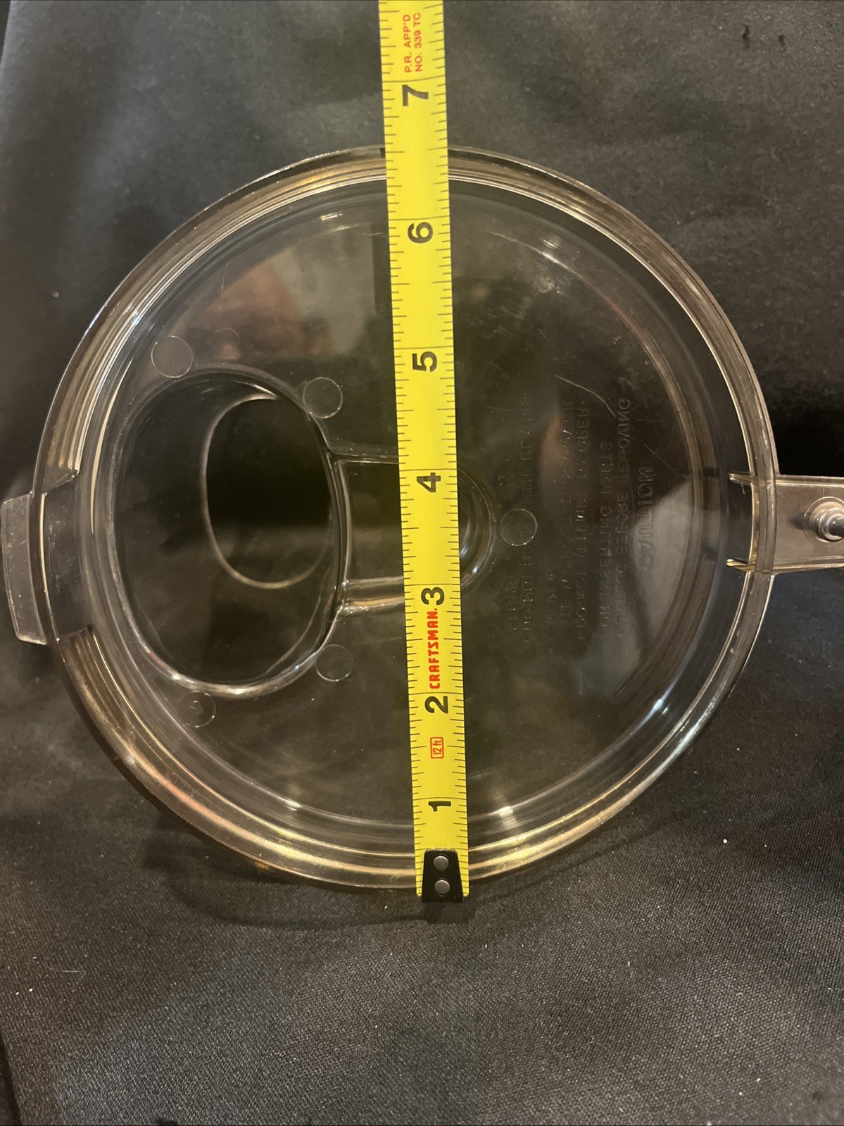 VTG General Electric GE D1-420A Food Processor Replacement Lid & Pusher USA Made