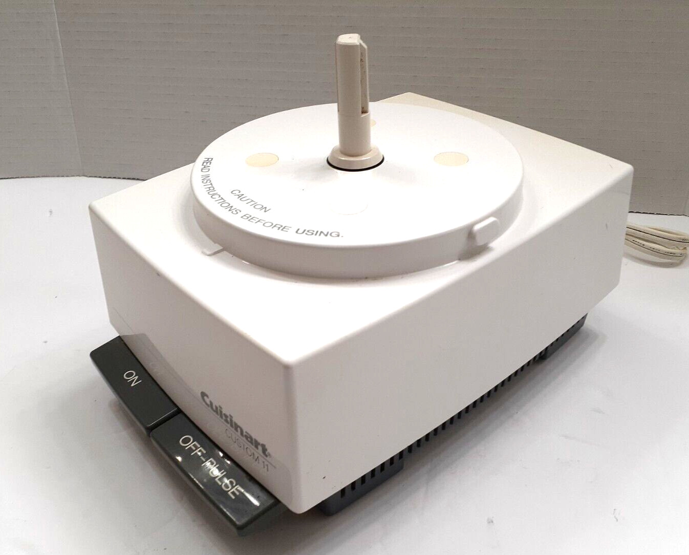 Cuisinart Custom 11 Food Processor Motor Base Only DLC-8M Works Made in Japan