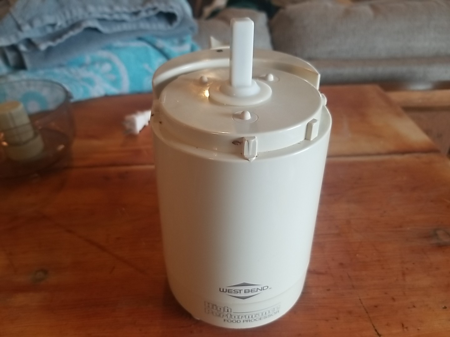 Vintage WEST BEND High Performance Food Processor Chopper Slicer 6500 Base Only