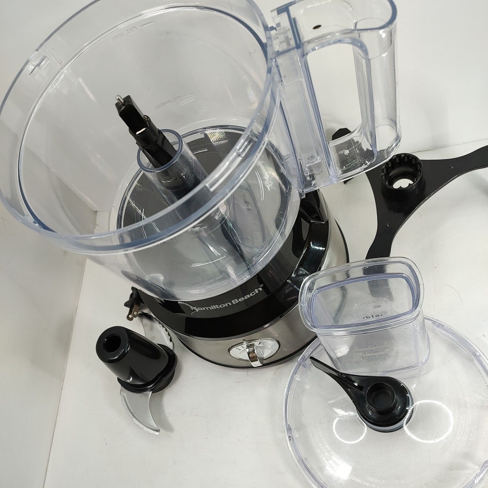 Hamilton Beach Food Processor & Vegetable Chopper For Parts.Works Great,READ.