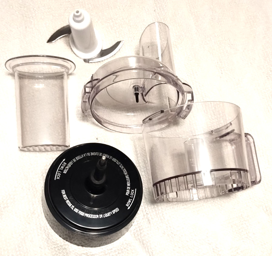 Cuisinart AFP-7 Smart Power Duet Food Processor Used Replacement Parts Black