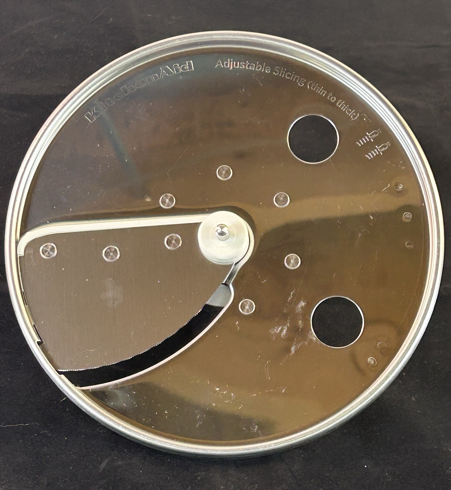 KitchenAid Adjustable Slicing thickness Disc Blade for KFP 0711 Food Processor