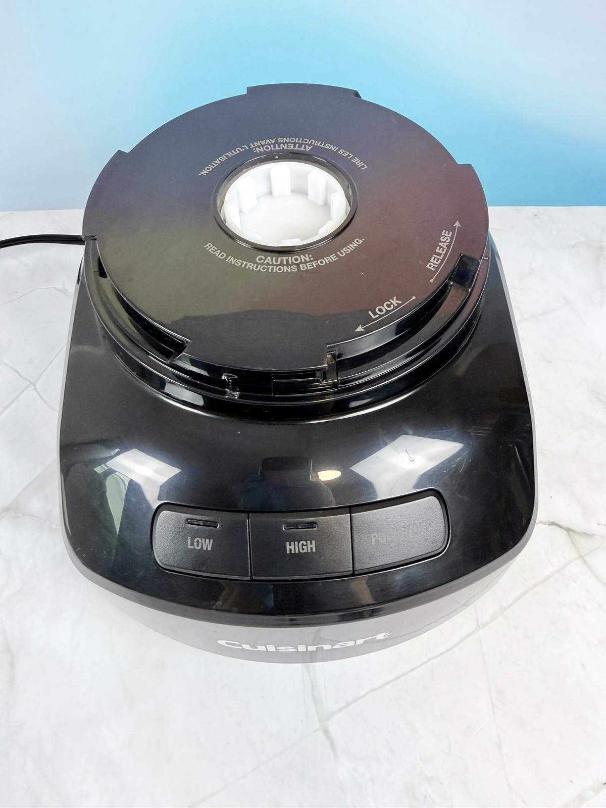 Cuisinart FP-9CFBK 9-Cup Continuous Feed Food Processor 500W Black w/ Blades