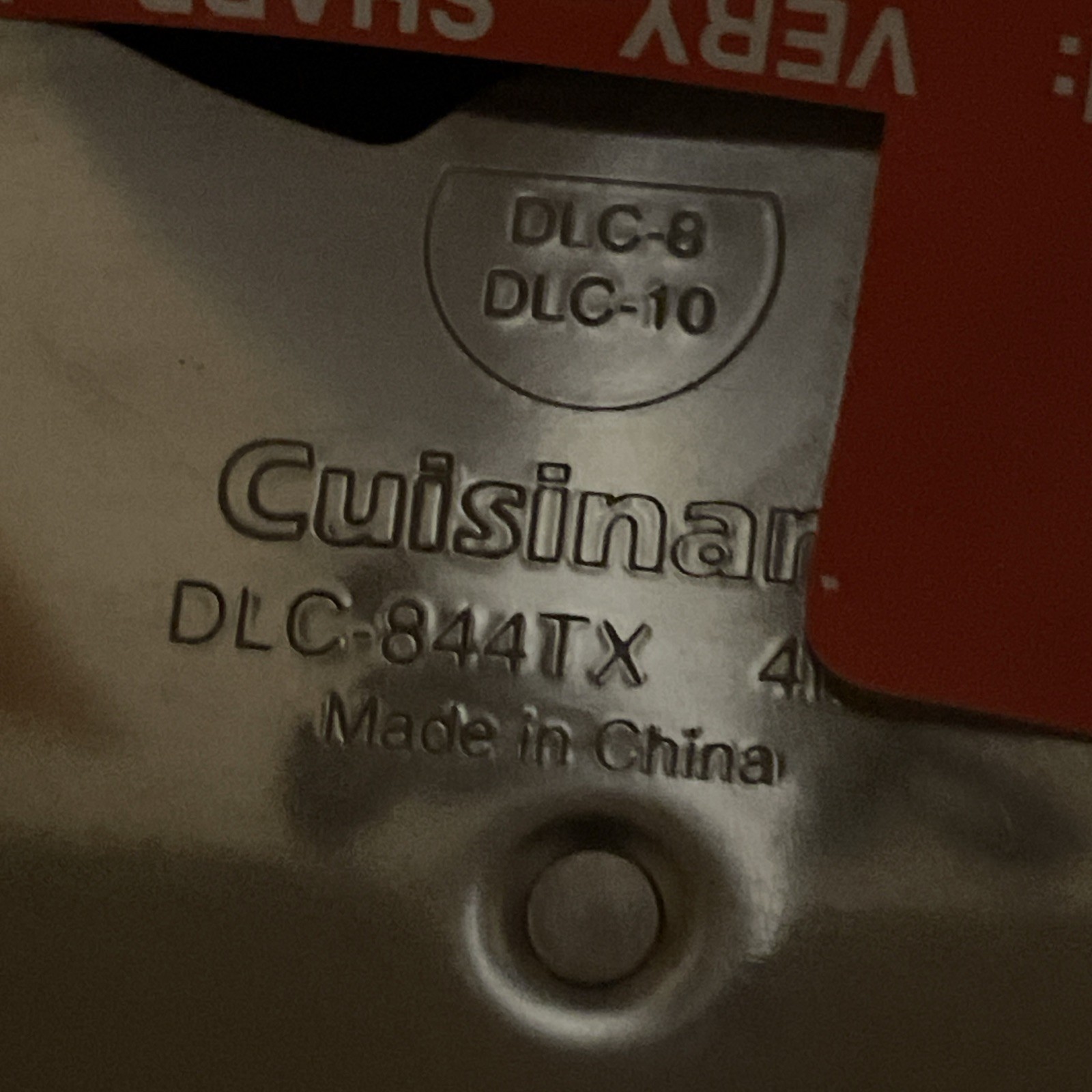 Cuisinart (for DLC-2007N) Prep 7 Blade/Discs/accessories (6 Pieces)