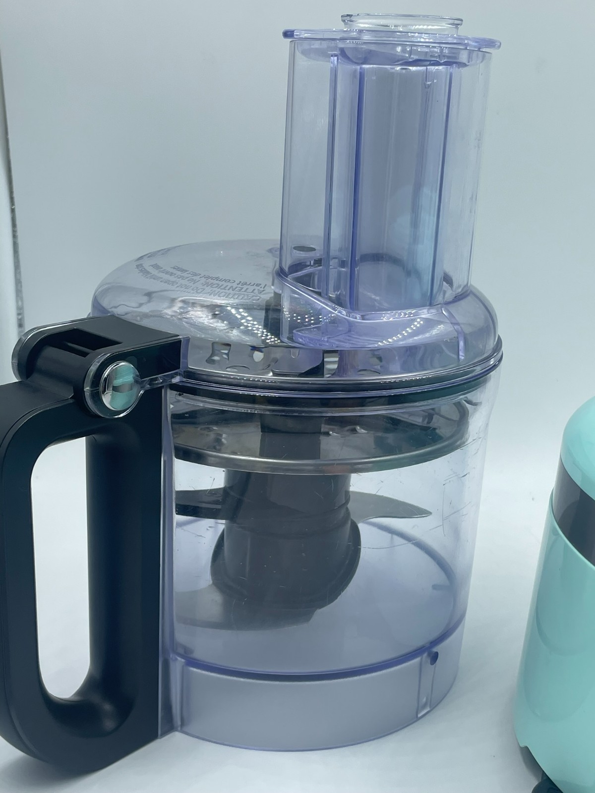 KitchenAid KFP0719 7 Cup Food Processor Base and Parts- Aqua Sky blue