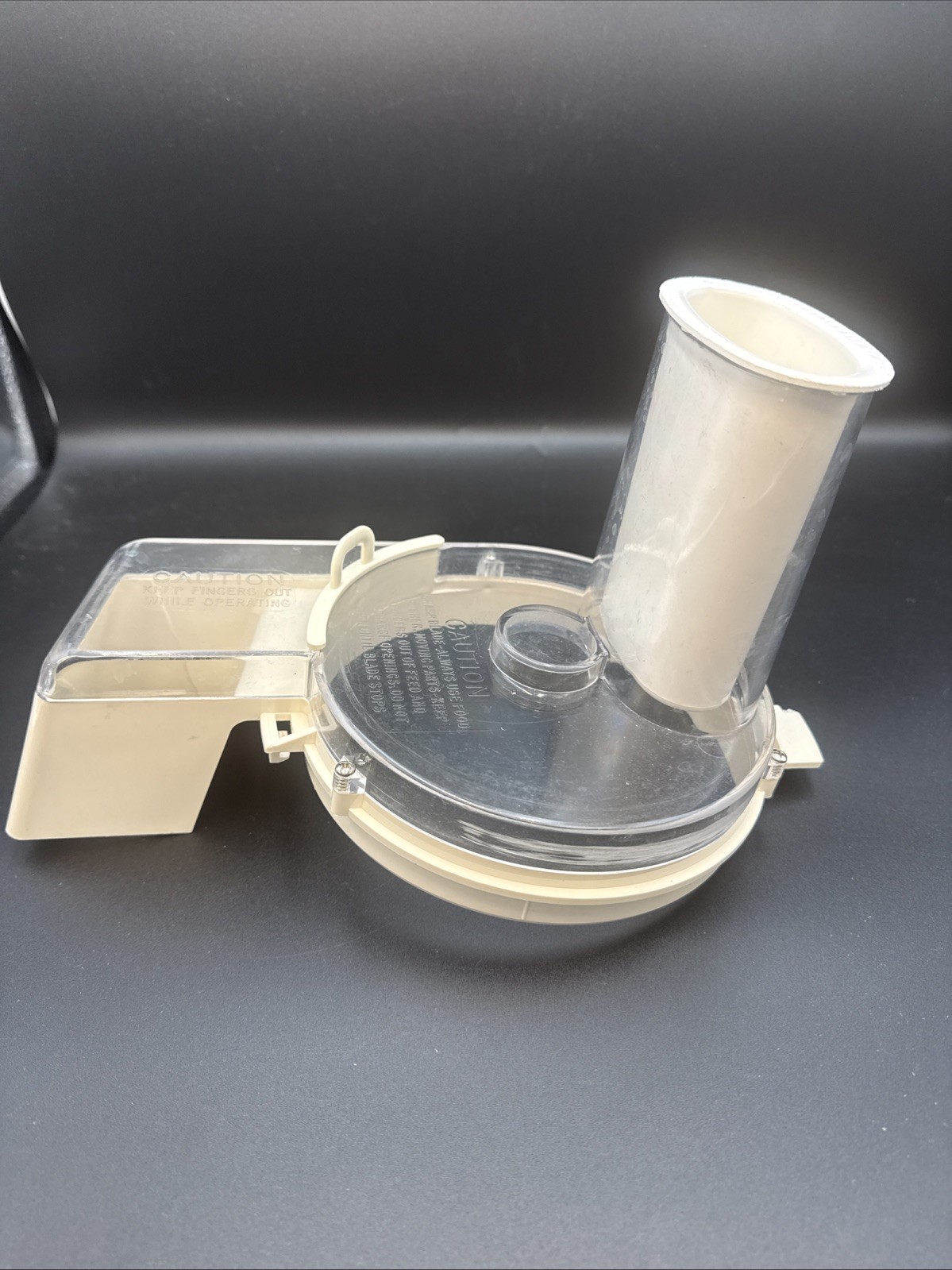 Hamilton Beach Scovill Food Processor 6 Speed Plus 772-1 Lid, Pusher