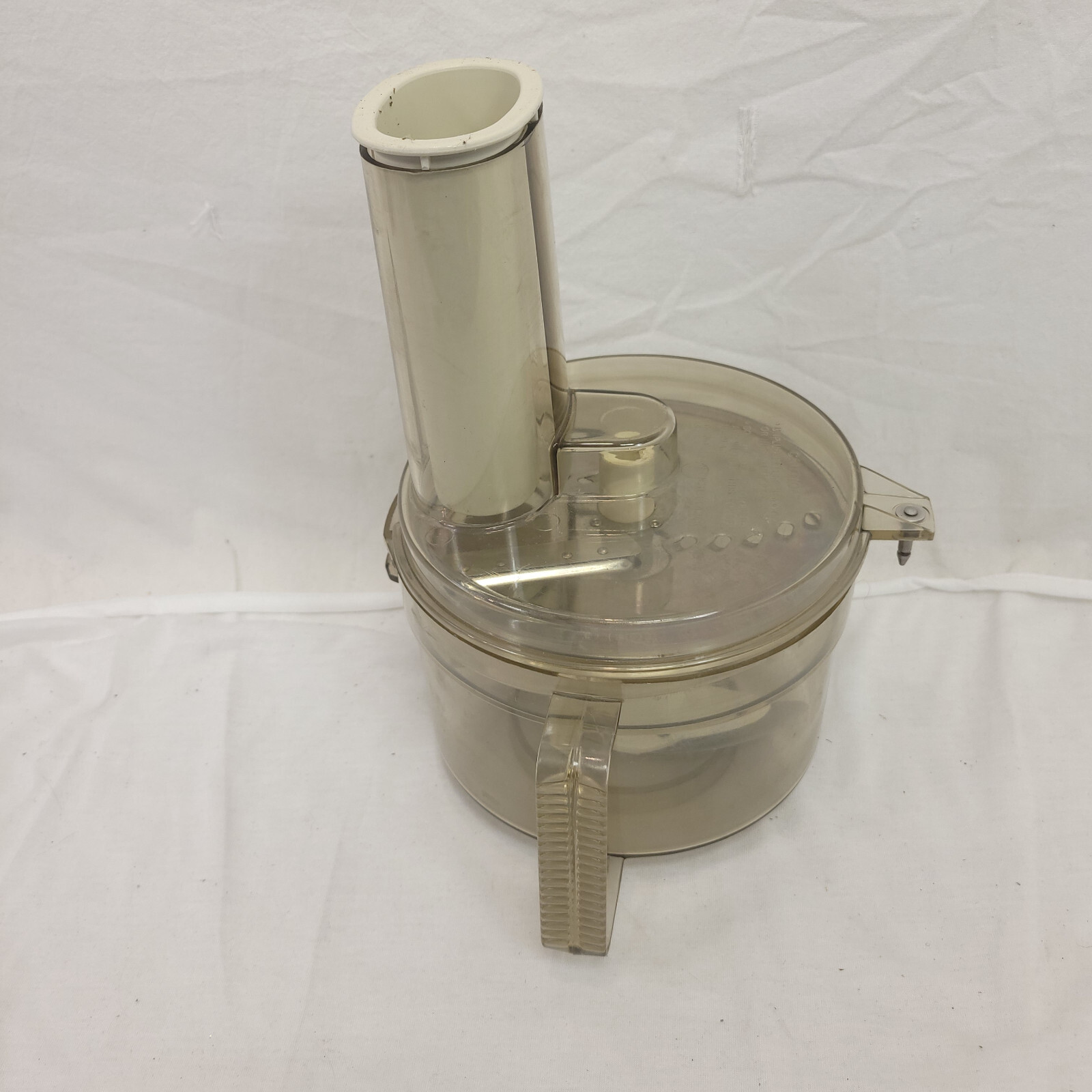 GE General Electric Food Processor D3FP1B Work Bowl Lid Pusher Chop Slice Blades