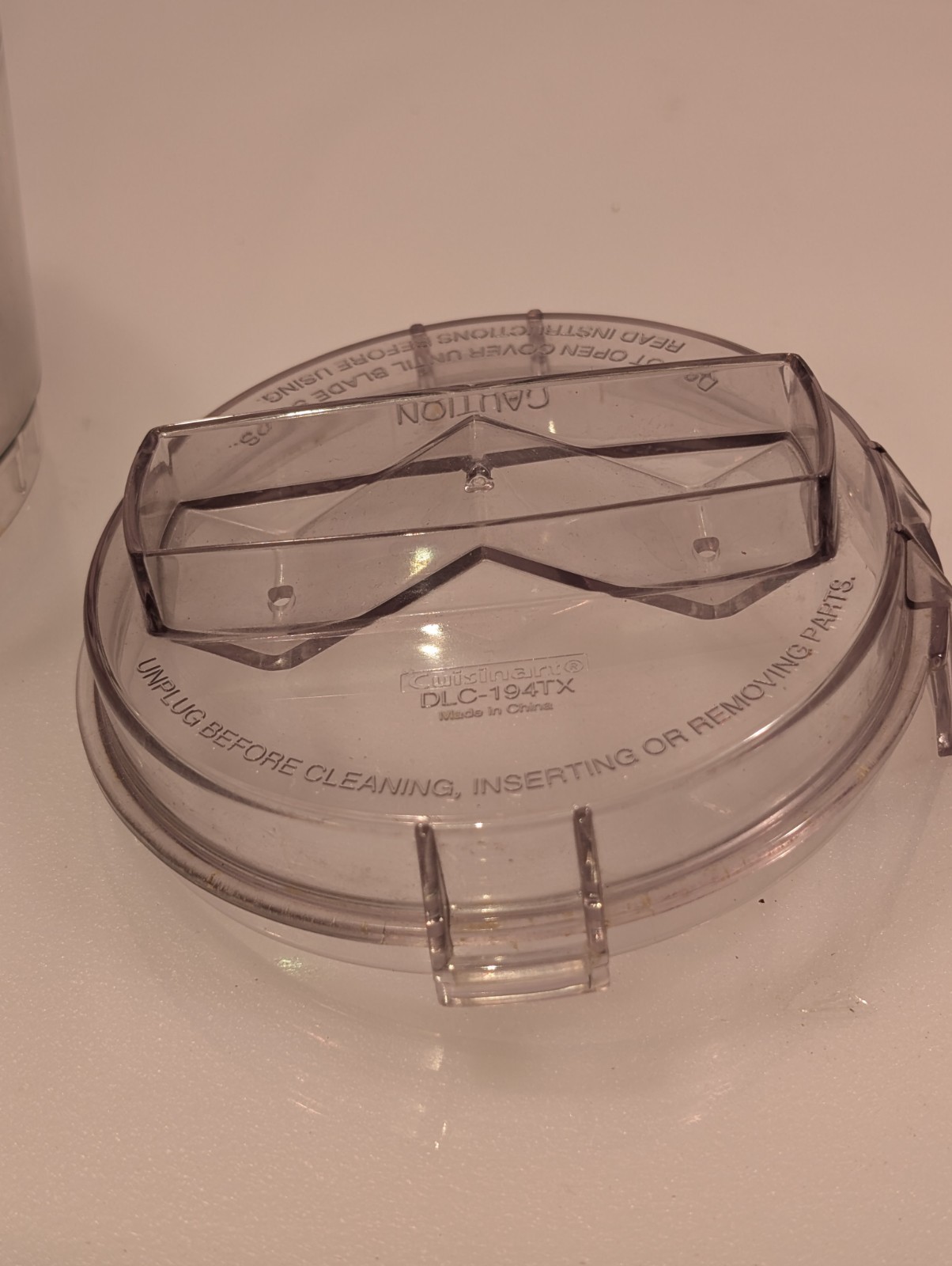 OEM Cuisinart DLC-1TX Mini-Prep Processor Work Bowl DLC-191TX & Lid DLC-194TX