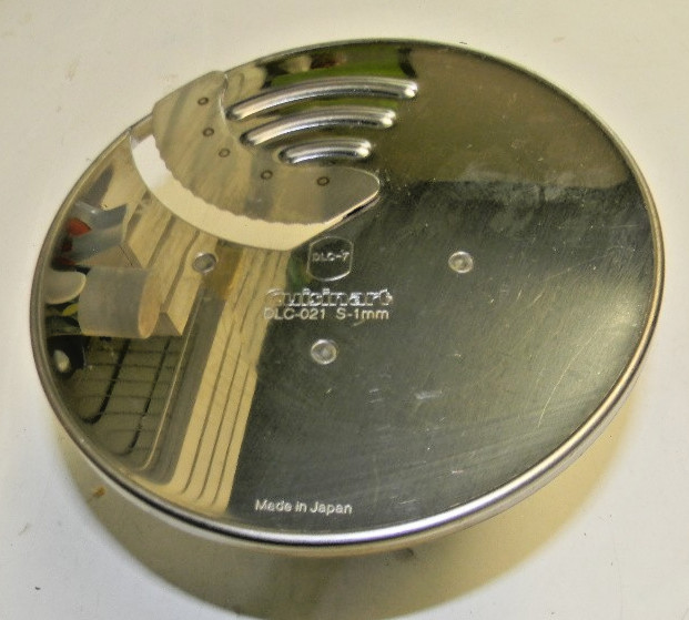 Cuisinart DLC-7 Food Processor 1mm Slicer DLC-021 Used – Good Condition