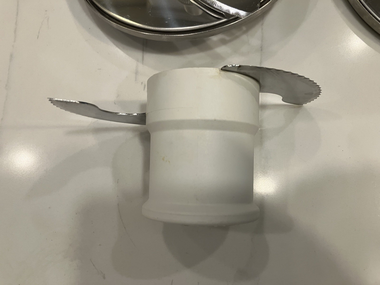 KitchenAid KFP0711CU0 7 Cup S Blade Slice Shred Disc Set w/ Adapter OEM Nice