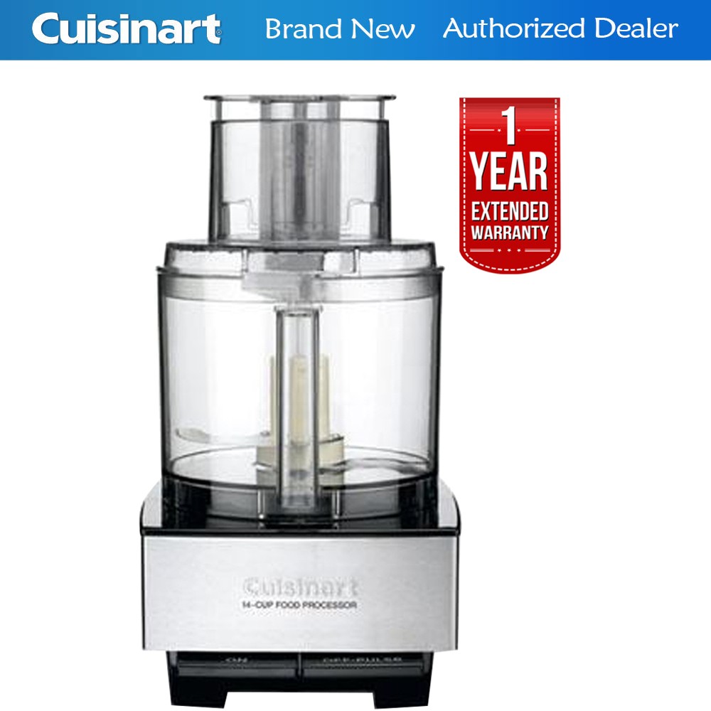Cuisinart 14-Cup Large Food Processor + 1 Year Extended Warranty