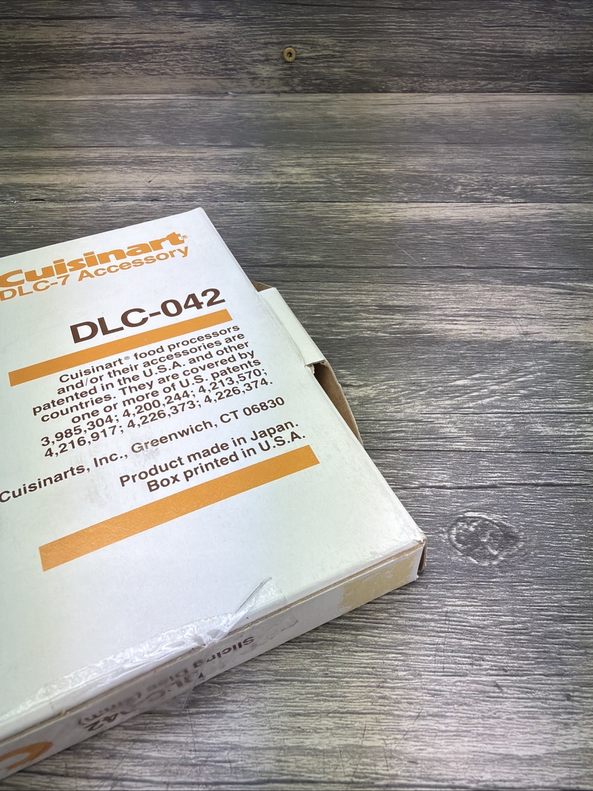 Cuisinart DLC-7 Series Thin Slicing 2mm Disc Blade DLC-042 NEW