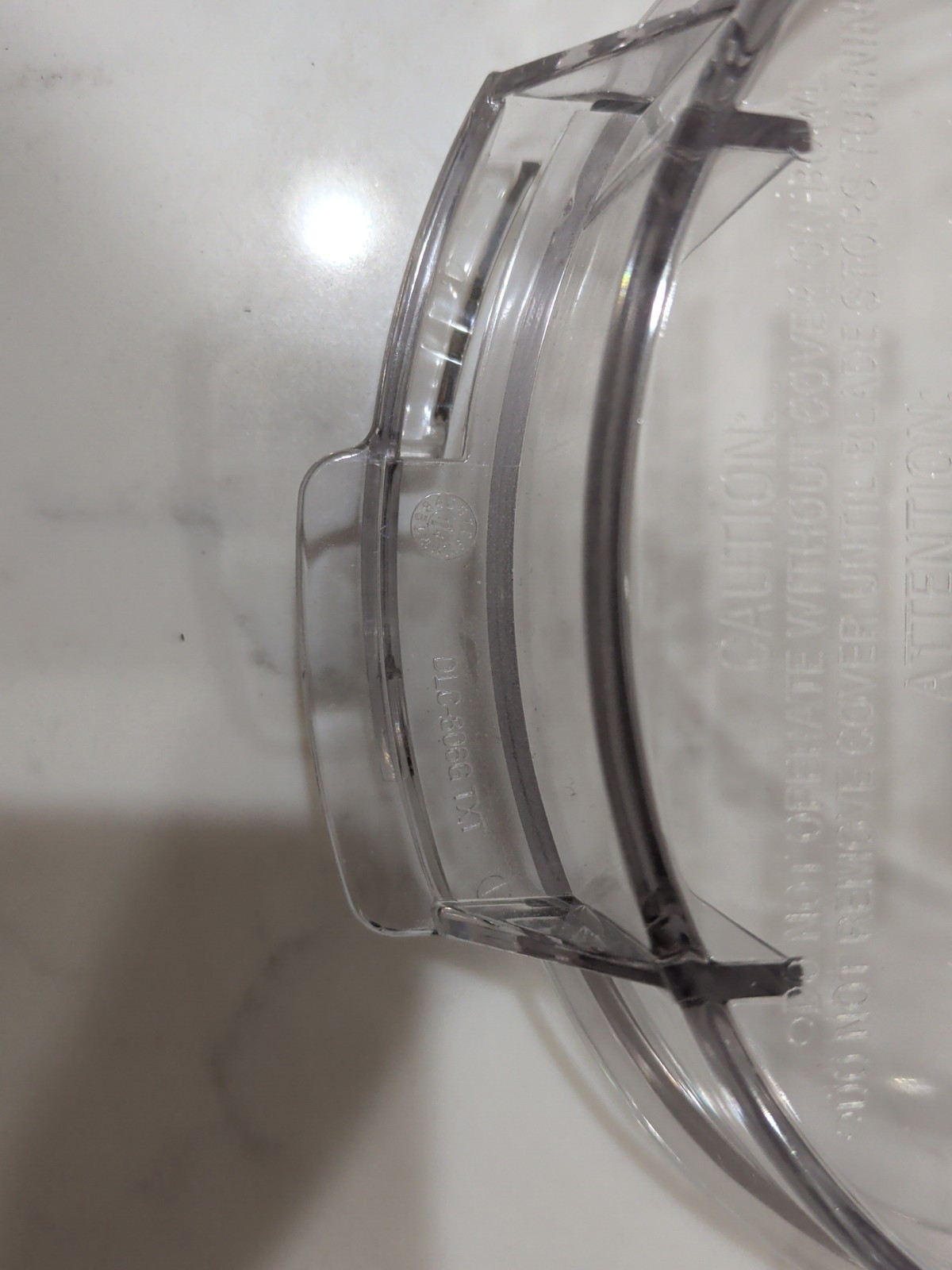 Cuisinart Pro Custom 11 Food Processor DLC-8 Flat Lid w/Center Cap DLC-806GTXT