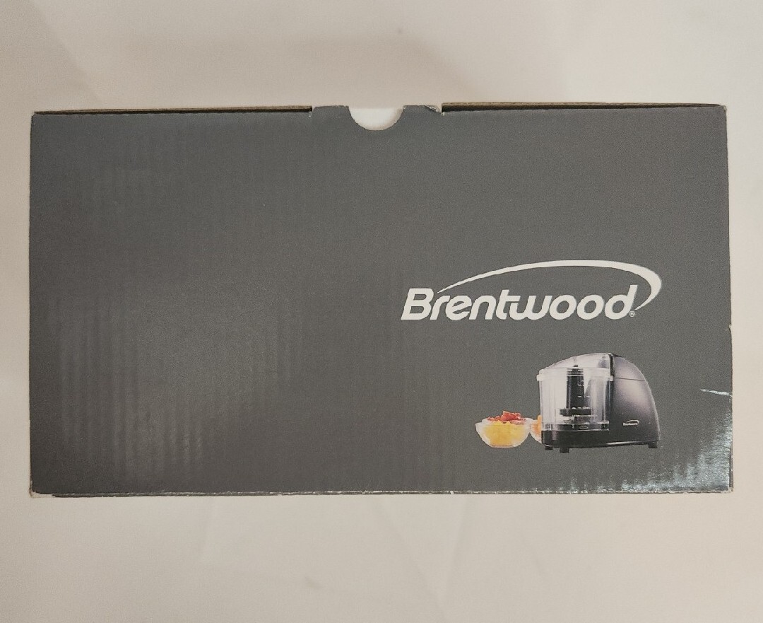Brentwood MC-106: 1.5 Cup Mini Food Chopper Cutter Processor Black Tested Works