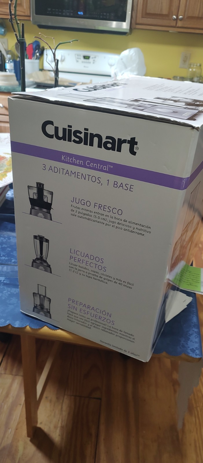 Cuisinart Kitchen Central CFP-800 Food Processor, Blender, Juice Extractor 8 Cup