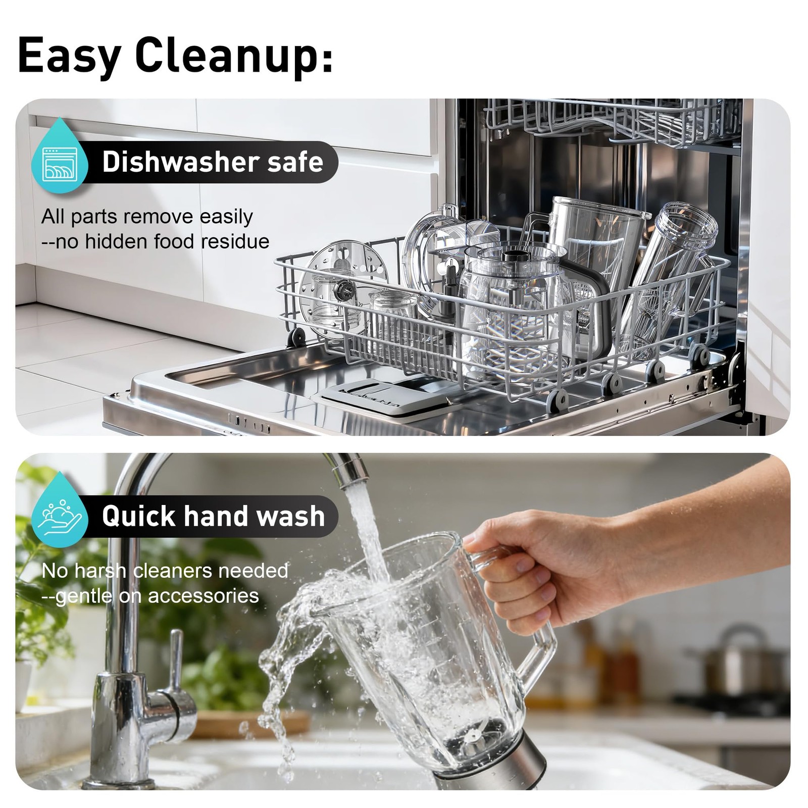 All-in-One Blender & Food Processor, 10-in-1 Professional Blender for Smoothi…