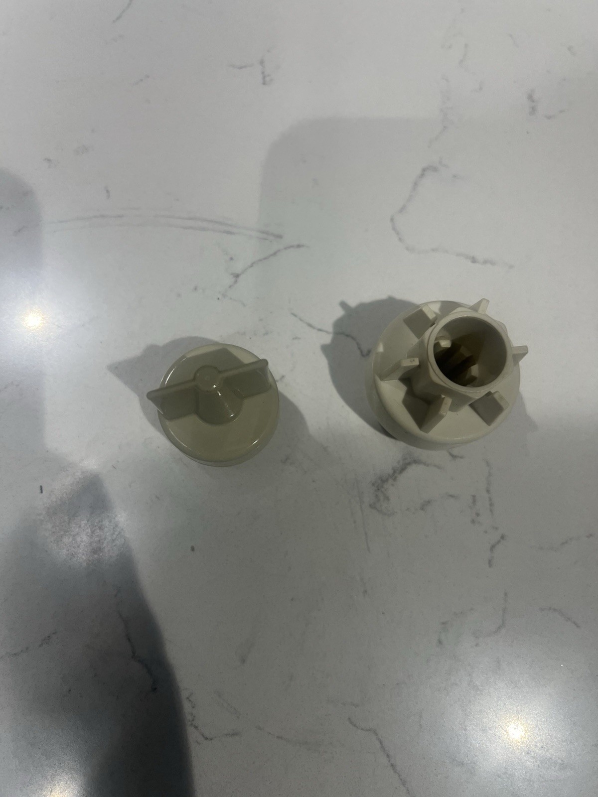 Moulinex La Machine Food Processor Parts- 3 Blade Discs, Stem Parts & Slicer