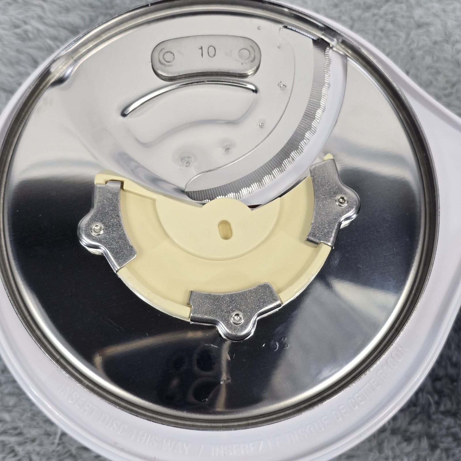Cuisinart Disc Holder Three Blades Model # DLC See Description for Blade Details