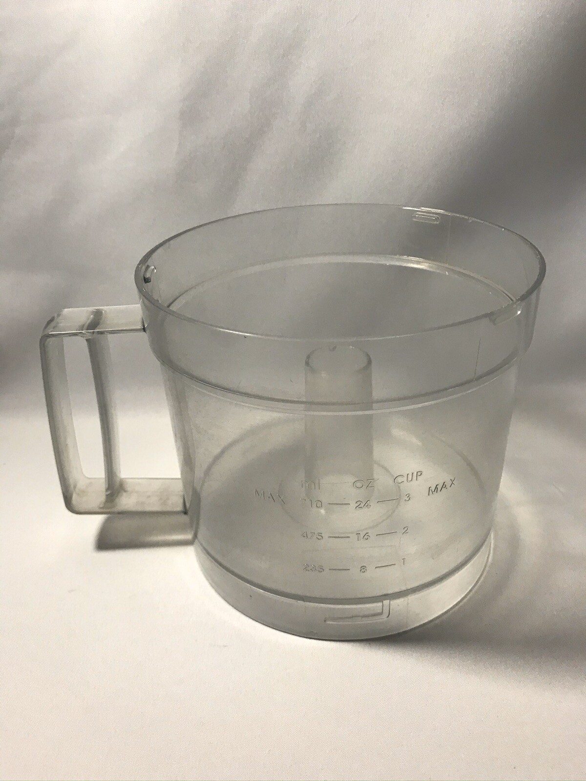 Hamilton Beach Food Processor Replacement Bowl Part Model # 70100 Used 3 Cups