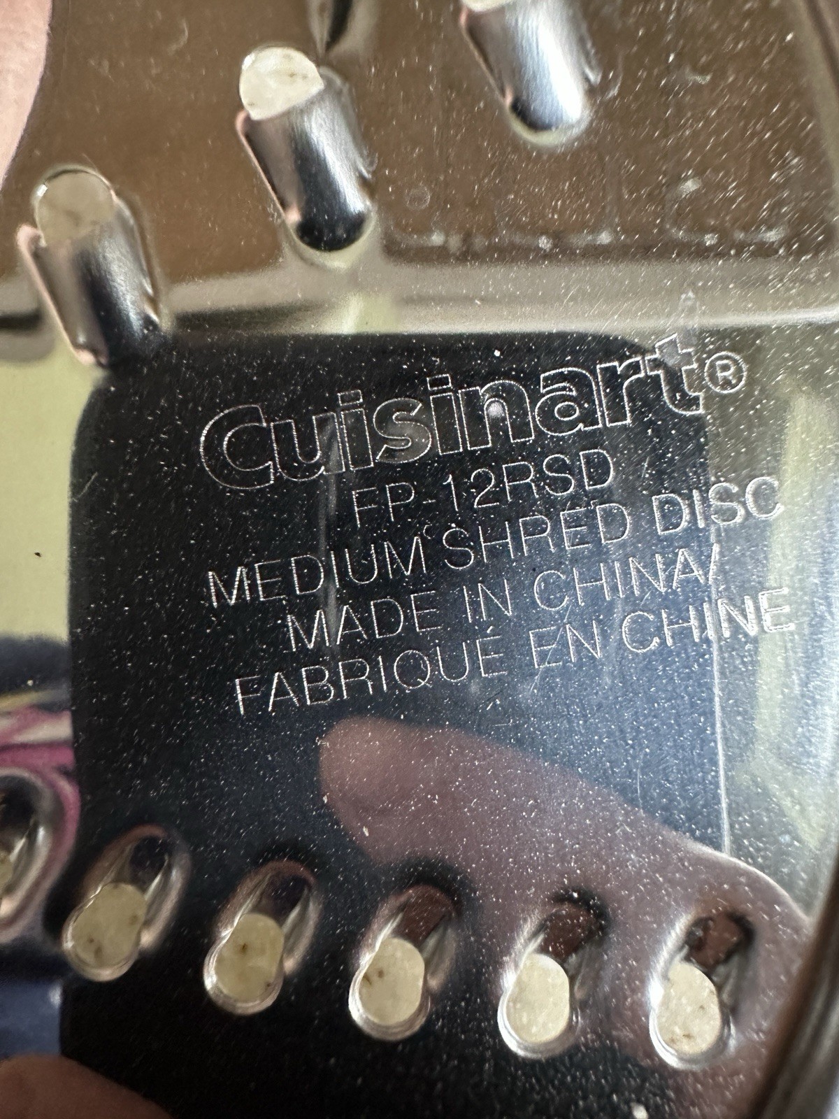 Cuisinart FP-12RSD Fine Shred Shredding Disc Replacement Part