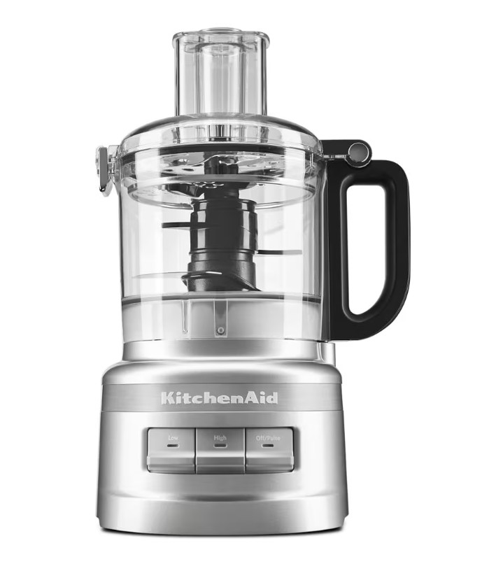 KitchenAid 7 Cup Food Processor Plus 3-Speed Silver Brand New