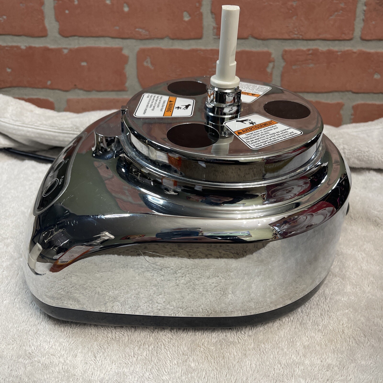 KitchenAid KFP740CR1 Food Processor Full Size BASE MOTOR ONLY Crome