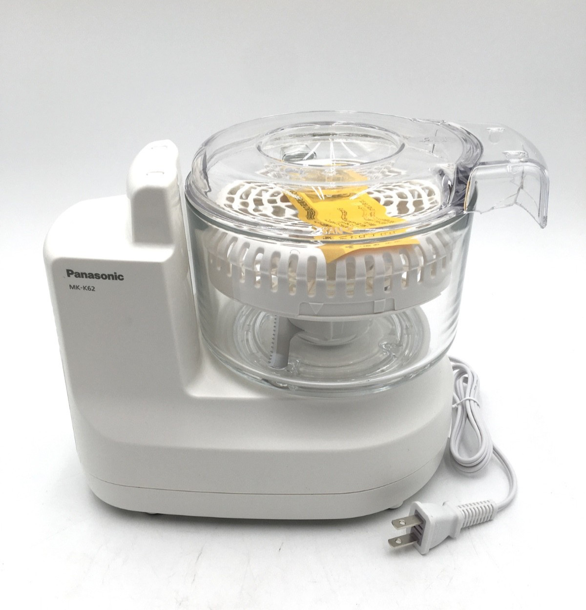 Panasonic MK-K62-W 5-in-1 Multi Food Processor 2,900rpm 100V 2.7kg, Tasted