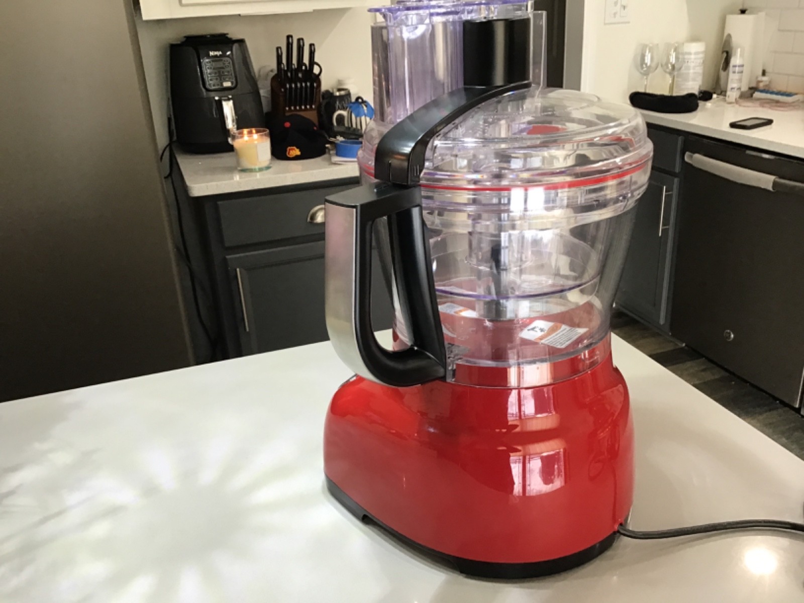 Kitchen Aid KFP133ero 13 Cup Processor Red New No Blades