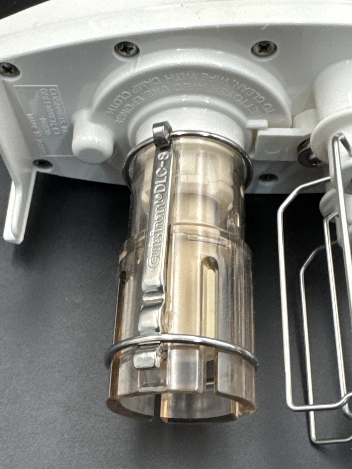 Cuisinart Whisk Attachment DLC-855 Custom 11 DLC-8 Food Processors Made in Japan