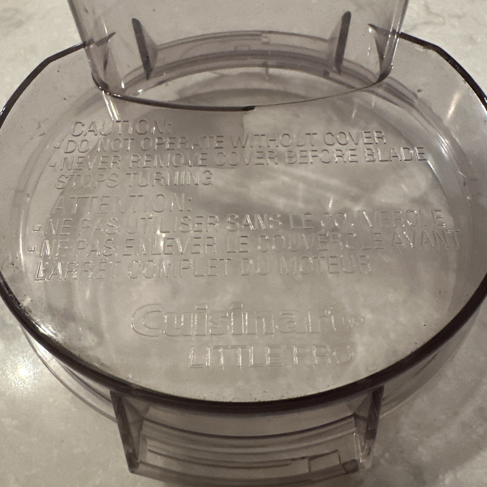 Cuisinart Handy Prep Food Processor DFP-3 Replacement Lid DLC-504TX