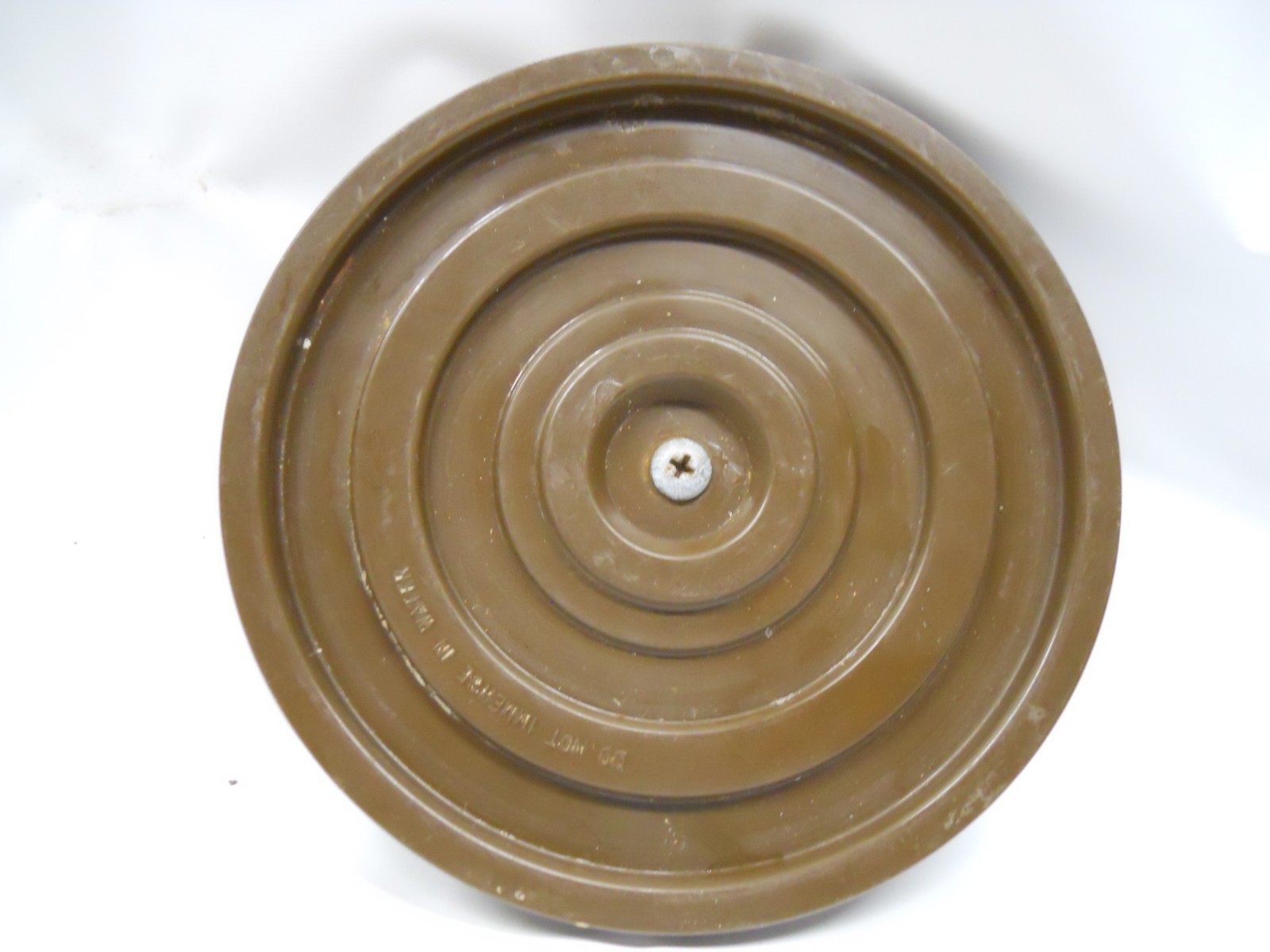 Oster Regency Kitchen Center Mixing Bowl Turntable Rotating Base Plate Brown